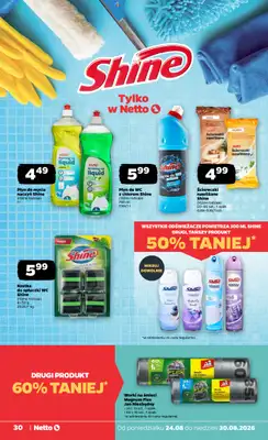 Netto - gazetka promocyjna Gazetka Spożywcza od poniedziałku 24.08 do niedzieli 30.08 - strona 30