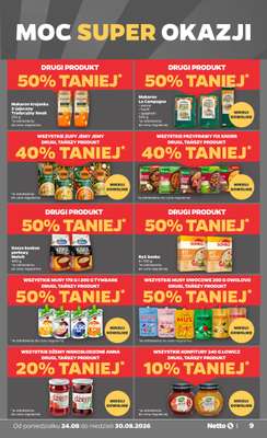 Netto - gazetka promocyjna Gazetka Spożywcza od poniedziałku 24.08 do niedzieli 30.08 - strona 9