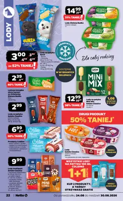 Netto - gazetka promocyjna Gazetka Spożywcza od poniedziałku 24.08 do niedzieli 30.08 - strona 22