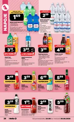 Netto - gazetka promocyjna Gazetka Spożywcza od poniedziałku 24.08 do niedzieli 30.08 - strona 26