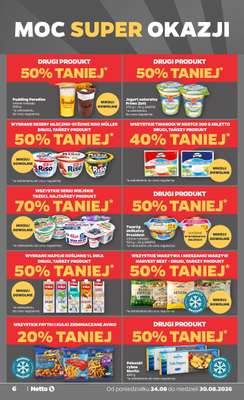Netto - gazetka promocyjna Gazetka Spożywcza od poniedziałku 24.08 do niedzieli 30.08 - strona 6
