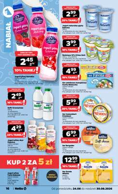 Netto - gazetka promocyjna Gazetka Spożywcza od poniedziałku 24.08 do niedzieli 30.08 - strona 16