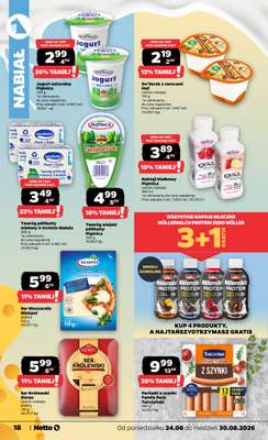 Netto - gazetka promocyjna Gazetka Spożywcza od poniedziałku 24.08 do niedzieli 30.08 - strona 18