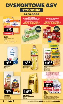 Netto - gazetka promocyjna Gazetka Spożywcza od poniedziałku 24.08 do niedzieli 30.08 - strona 2