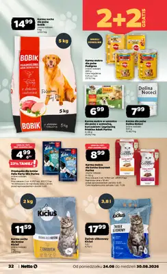 Netto - gazetka promocyjna Gazetka Spożywcza od poniedziałku 24.08 do niedzieli 30.08 - strona 32