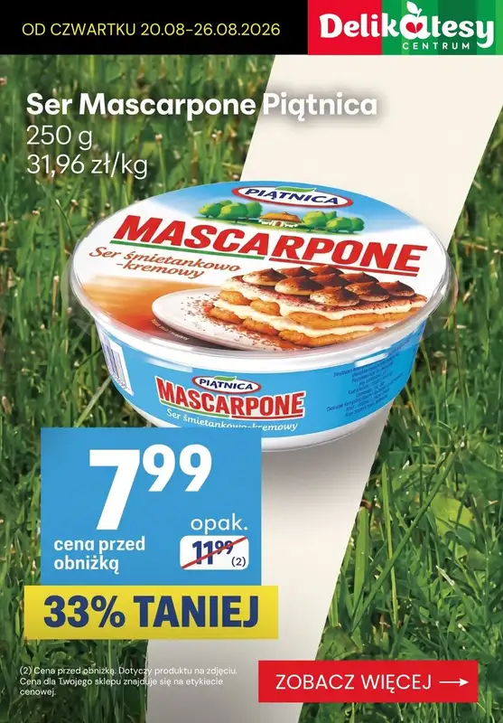Delikatesy Centrum - gazetka promocyjna Promocje do -60% od czwartku 20.08 do środy 26.08 - strona 8