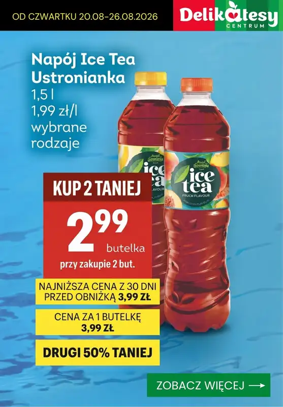 Delikatesy Centrum - gazetka promocyjna Promocje do -60% od czwartku 20.08 do środy 26.08 - strona 10