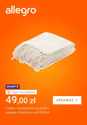 Allegro - gazetka promocyjna Jesienny nastrój w Twoim domu od piątku 21.08 do piątku 28.08