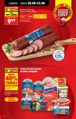 Biedronka - gazetka promocyjna Od czwartku od czwartku 20.08 do środy 26.08 - strona 12