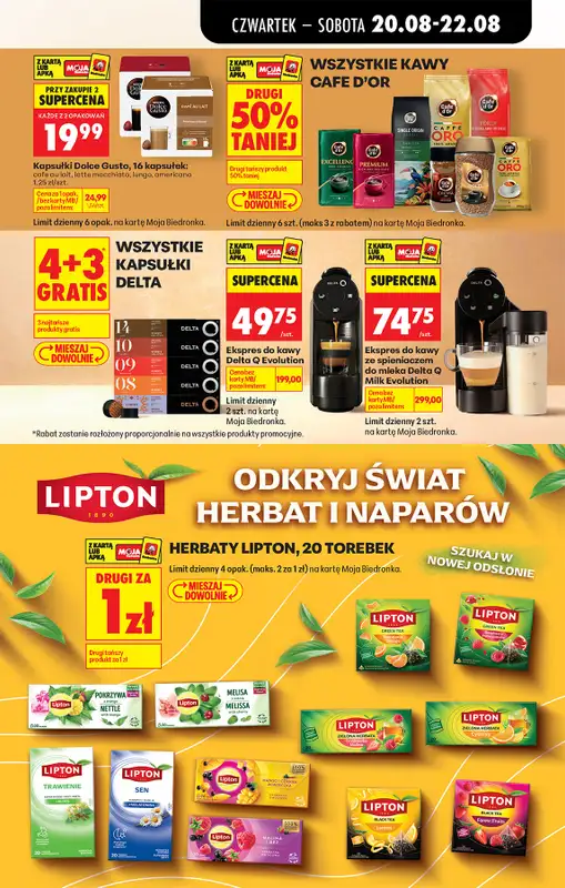 Biedronka - gazetka promocyjna Od czwartku, Z ladą tradycyjną od czwartku 20.08 do środy 26.08 - strona 67