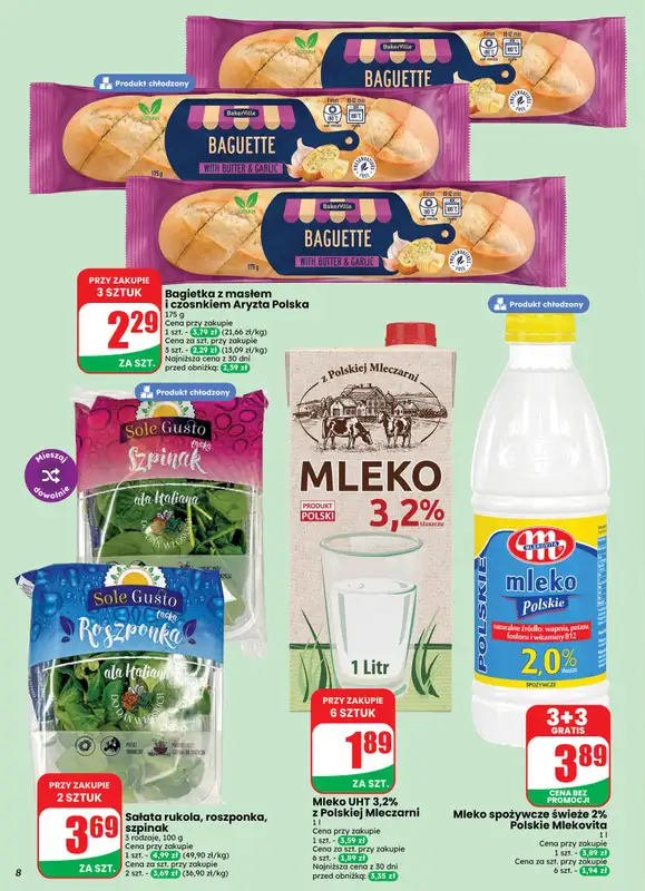 Dino - gazetka promocyjna Weekendowe okazje od piątku 21.08 do soboty 22.08 - strona 8