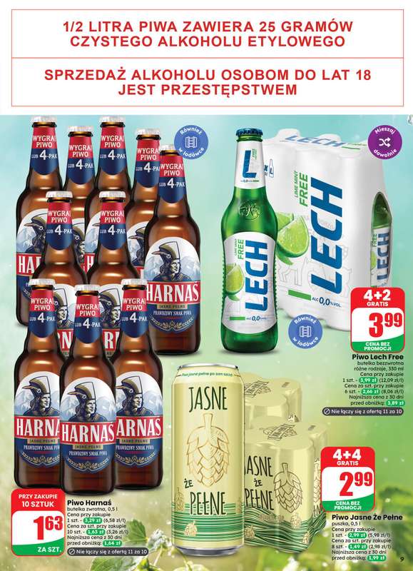 Dino - gazetka promocyjna Weekendowe okazje od piątku 21.08 do soboty 22.08 - strona 9