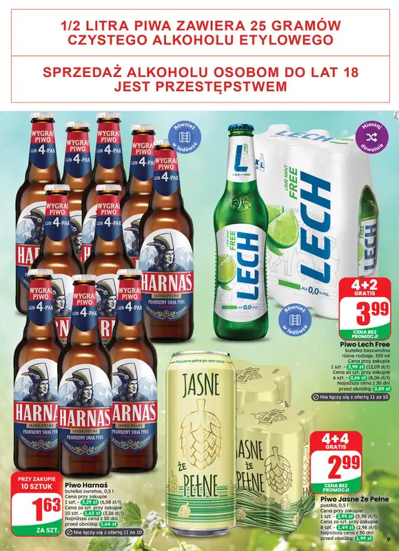 Dino - gazetka promocyjna Weekendowe okazje od piątku 21.08 do soboty 22.08 - strona 9