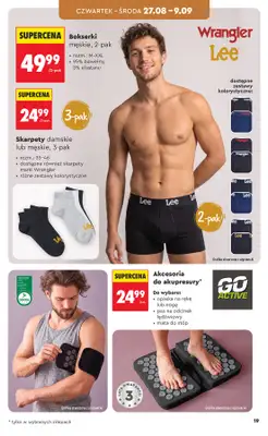 Biedronka - gazetka promocyjna Hity i inspiracje, od 24.08 od poniedziałku 24.08 do środy 09.09 - strona 19