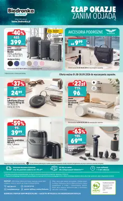 Biedronka - gazetka promocyjna Hity i inspiracje, od 24.08 od poniedziałku 24.08 do środy 09.09 - strona 44