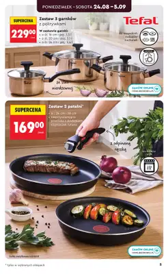 Biedronka - gazetka promocyjna Hity i inspiracje, od 24.08 od poniedziałku 24.08 do środy 09.09 - strona 5