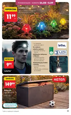 Biedronka - gazetka promocyjna Hity i inspiracje, od 24.08 od poniedziałku 24.08 do środy 09.09 - strona 23
