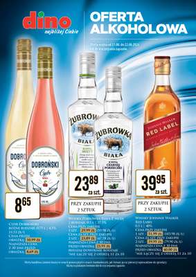 Dino - gazetka promocyjna Oferta alkoholowa od piątku 21.08 do soboty 22.08