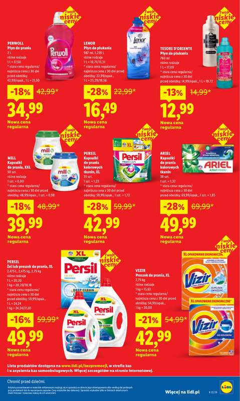 Lidl - gazetka promocyjna Rewolucja Cenowa! od piątku 21.08 do środy 30.09 - strona 9