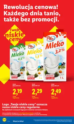 Lidl - gazetka promocyjna Rewolucja Cenowa! od piątku 21.08 do środy 30.09 - strona 11