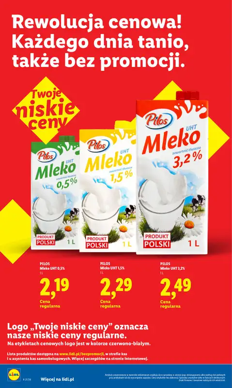 Lidl - gazetka promocyjna Rewolucja Cenowa! od piątku 21.08 do środy 30.09 - strona 11