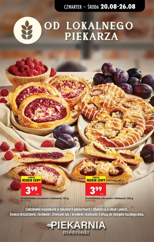 Biedronka - gazetka promocyjna Od czwartku od czwartku 20.08 do środy 26.08 - strona 45