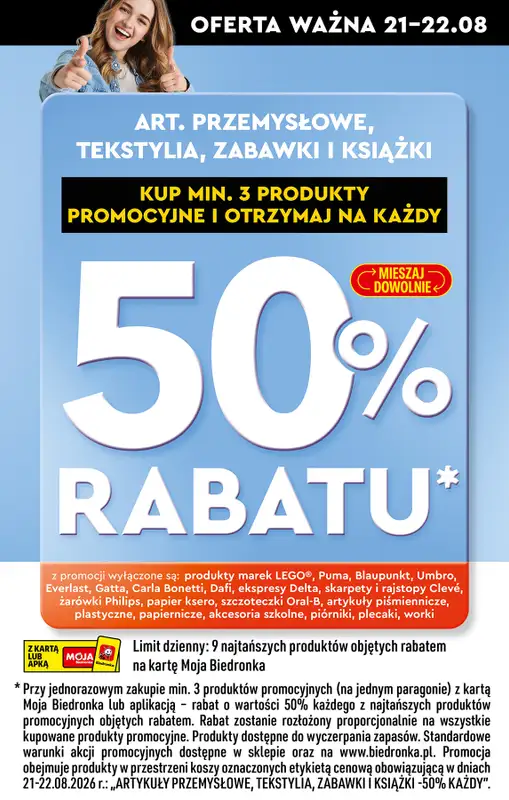 Biedronka - gazetka promocyjna Od czwartku od czwartku 20.08 do środy 26.08 - strona 25