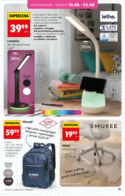 Biedronka - gazetka promocyjna Hity i inspiracje, od 10.08 od poniedziałku 10.08 do środy 26.08 - strona 23