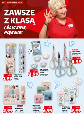 Kaufland - gazetka promocyjna Oferta Kaufland - Wyprawka z klasą! od czwartku 20.08 do środy 26.08 - strona 20