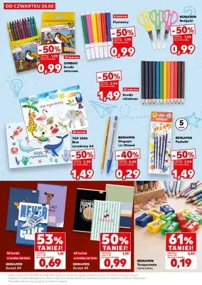 Kaufland - gazetka promocyjna Oferta Kaufland - Wyprawka z klasą! od czwartku 20.08 do środy 26.08 - strona 5