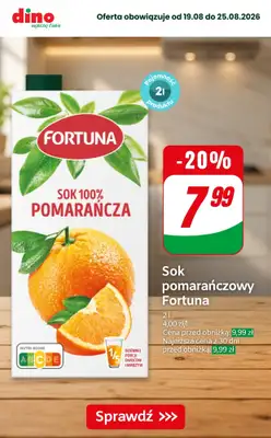 Dino - gazetka promocyjna Nawet do -42% taniej od piątku 21.08 do wtorku 25.08 - strona 8