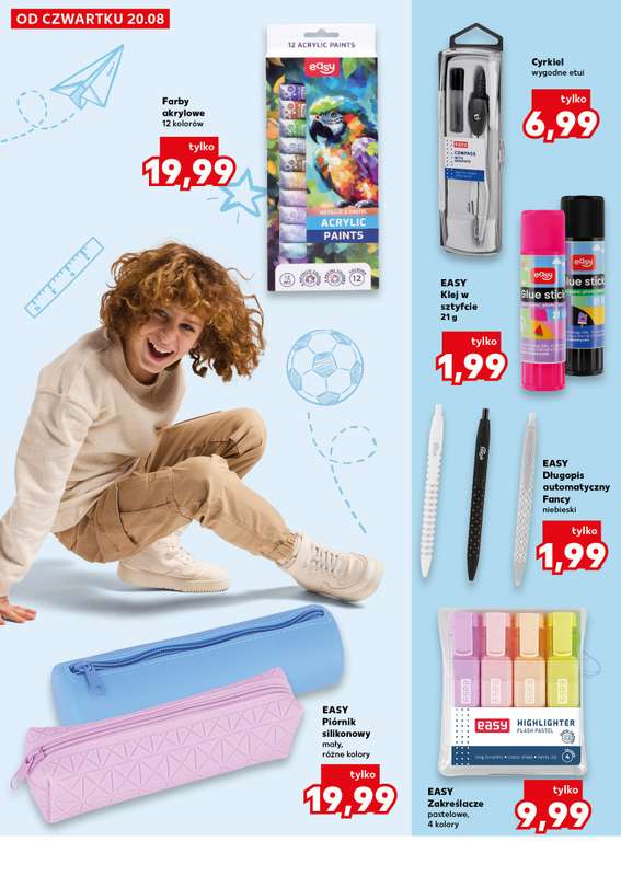 BACK TO SCHOOL - gazetka promocyjna Oferta Kaufland - Wyprawka z klasą! od czwartku 20.08 do środy 26.08 - strona 18