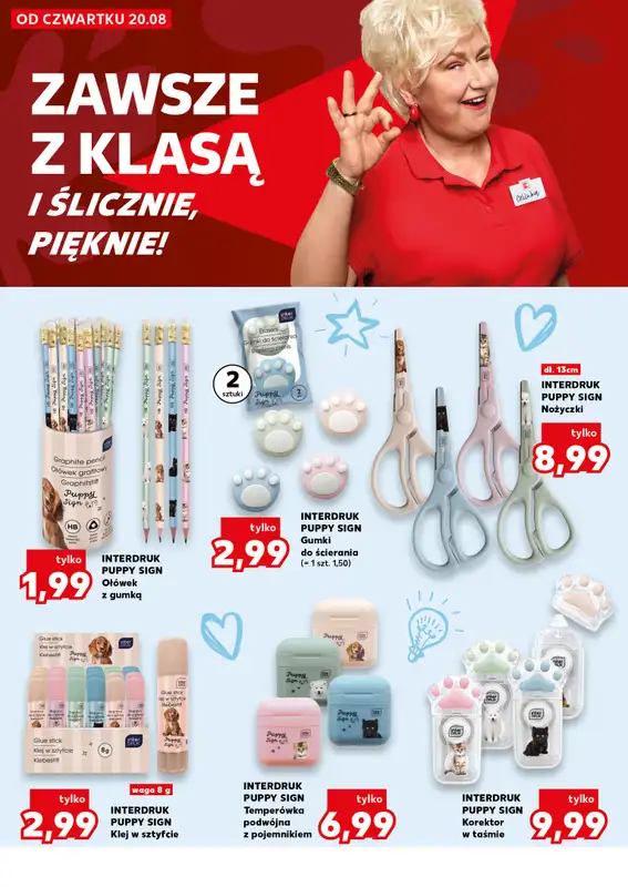 BACK TO SCHOOL - gazetka promocyjna Oferta Kaufland - Wyprawka z klasą! od czwartku 20.08 do środy 26.08 - strona 20