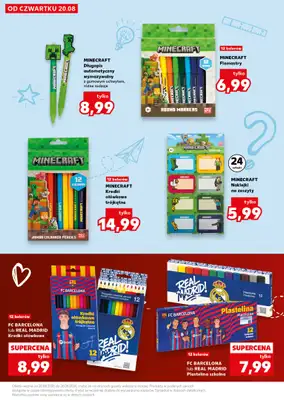 BACK TO SCHOOL - gazetka promocyjna Oferta Kaufland - Wyprawka z klasą! od czwartku 20.08 do środy 26.08 - strona 19