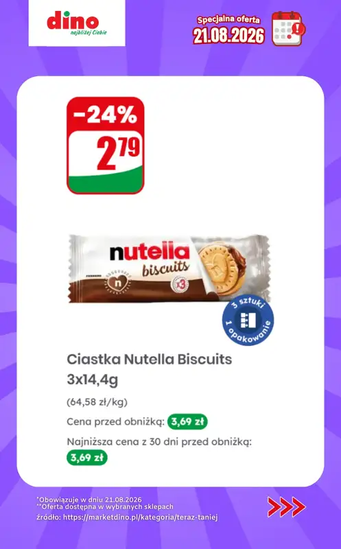 Dino - gazetka promocyjna Specjalna oferta na 21.08.2026 - promocje spoza gazetki od piątku 21.08  - strona 6