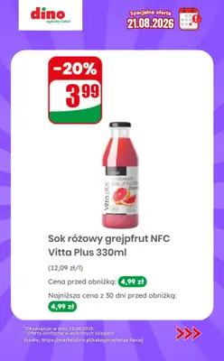 Dino - gazetka promocyjna Specjalna oferta na 21.08.2026 - promocje spoza gazetki od piątku 21.08  - strona 10