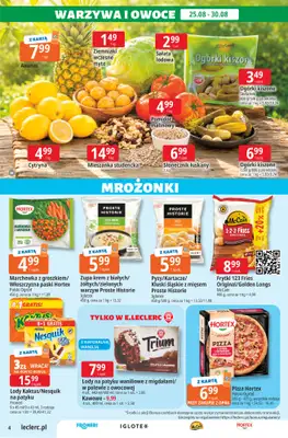 Leclerc - gazetka promocyjna Oferta E.Leclerc | Sezon na przetwory od wtorku 25.08 do soboty 05.09 - strona 4