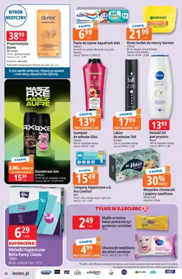 Leclerc - gazetka promocyjna Oferta E.Leclerc | Sezon na przetwory od wtorku 25.08 do soboty 05.09 - strona 12
