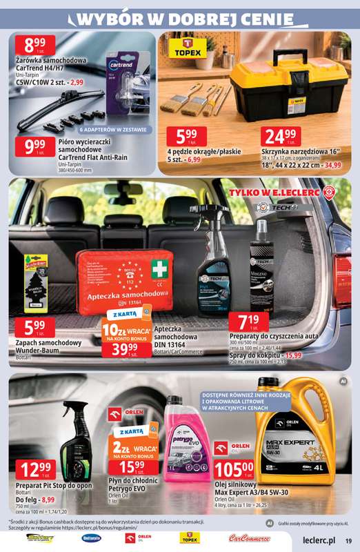 Leclerc - gazetka promocyjna Oferta E.Leclerc | Sezon na przetwory od wtorku 25.08 do soboty 05.09 - strona 19