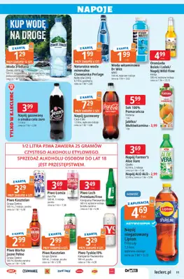 Leclerc - gazetka promocyjna Oferta E.Leclerc | Sezon na przetwory od wtorku 25.08 do soboty 05.09 - strona 11