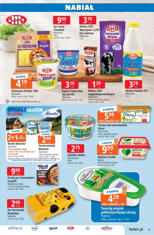 Leclerc - gazetka promocyjna Oferta E.Leclerc | Sezon na przetwory od wtorku 25.08 do soboty 05.09 - strona 3