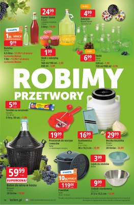 Leclerc - gazetka promocyjna Oferta E.Leclerc | Sezon na przetwory od wtorku 25.08 do soboty 05.09 - strona 14