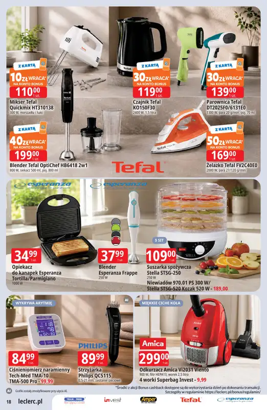 Leclerc - gazetka promocyjna Oferta E.Leclerc | Sezon na przetwory od wtorku 25.08 do soboty 05.09 - strona 18