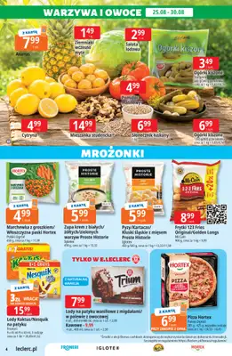 Leclerc - gazetka promocyjna Oferta E.Leclerc | Sezon na przetwory od wtorku 25.08 do soboty 05.09 - strona 4