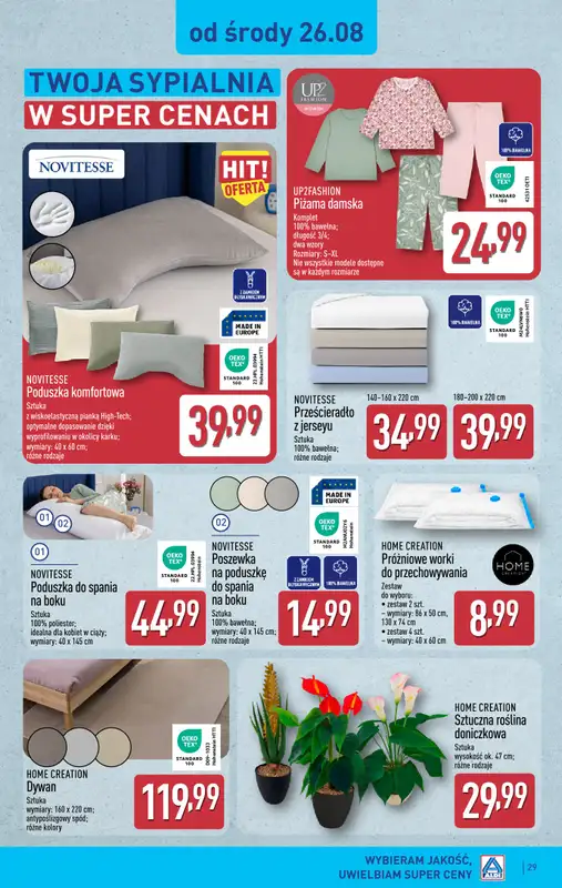 Aldi - gazetka promocyjna Pełny katalog! od poniedziałku 24.08 do niedzieli 30.08 - strona 29
