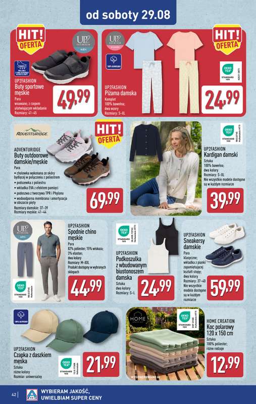 Aldi - gazetka promocyjna Pełny katalog! od poniedziałku 24.08 do niedzieli 30.08 - strona 42
