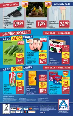 Aldi - gazetka promocyjna Pełny katalog! od poniedziałku 24.08 do niedzieli 30.08 - strona 44