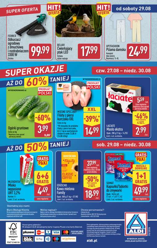 Aldi - gazetka promocyjna Pełny katalog! od poniedziałku 24.08 do niedzieli 30.08 - strona 44