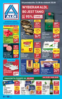 Aldi - gazetka promocyjna Pełny katalog! od poniedziałku 24.08 do niedzieli 30.08