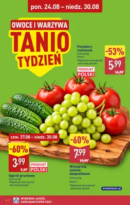 Aldi - gazetka promocyjna Pełny katalog! od poniedziałku 24.08 do niedzieli 30.08 - strona 6